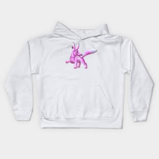 Pretztail: Pink Kids Hoodie